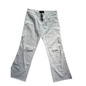 Anthropologie Sanctuary Y2K Wide Leg White Denim 29