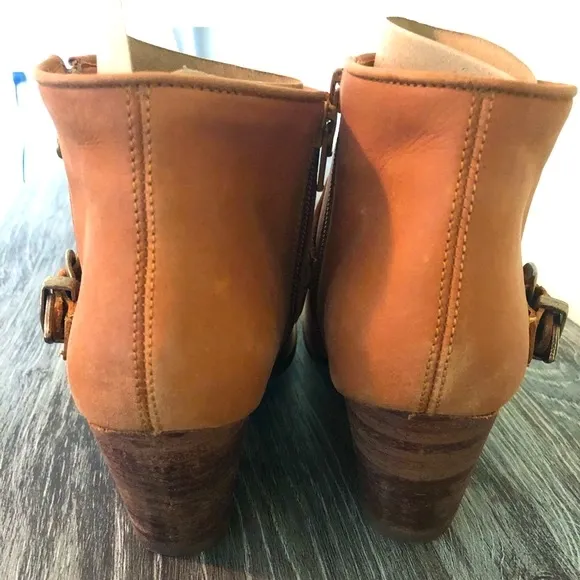 Anthropologie Stivali Western Ankle Boots