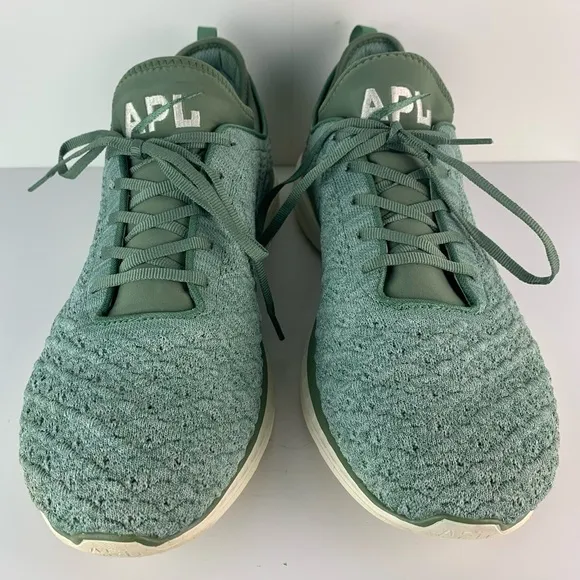 APL Athletic Propulsion Labs Men's Green Techloom Phantom Running Shoes Size 14