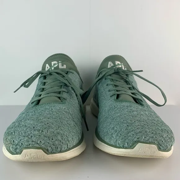 APL Athletic Propulsion Labs Men's Green Techloom Phantom Running Shoes Size 14