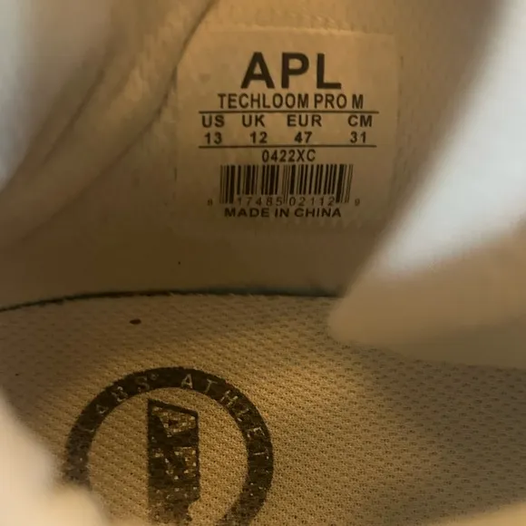 APL Techloom Pro running shoes size 13