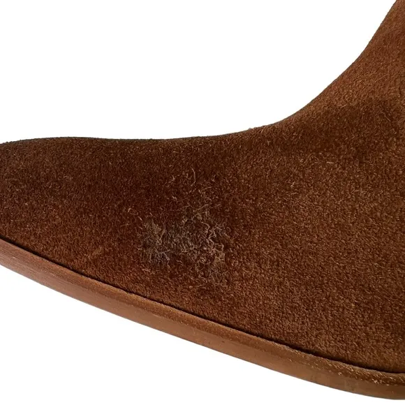 Aqua Women’s Dante Suede Pointed Toe Booties Size 10