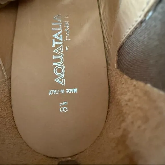 Aquatalia Leather Ankle Boots Women’s 8.5 NEW