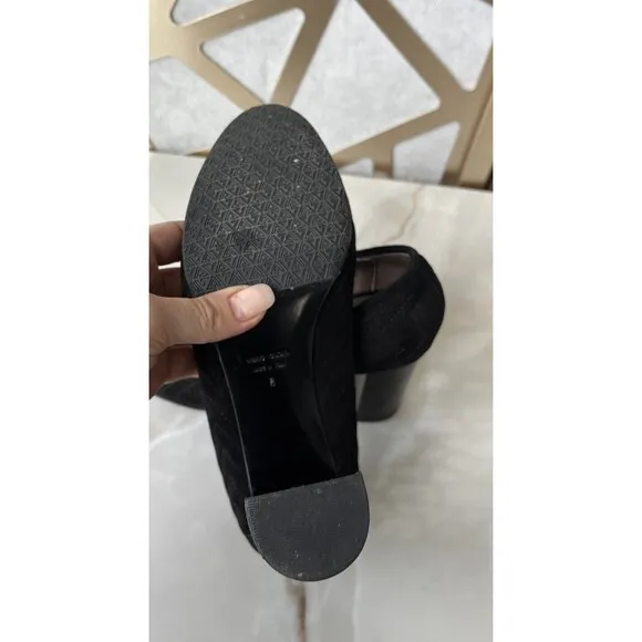 Aquatalia Marvin Italy womens shoes Pums Heels Suede Leather sz 8 Rts400$