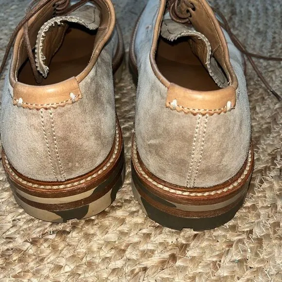 Aquatalia James suede lace up shoes size 9