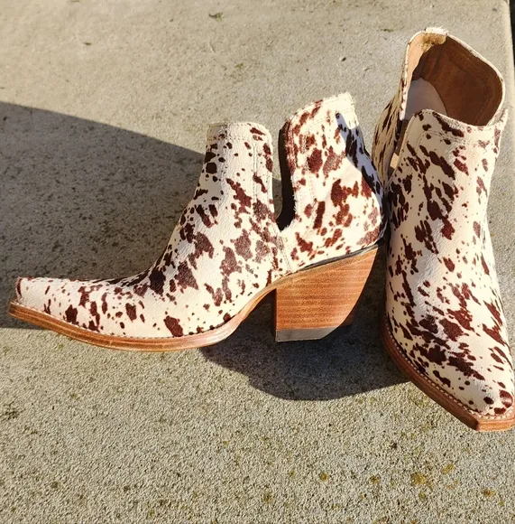 Ariat Dixon Calf Hair Boots NEW