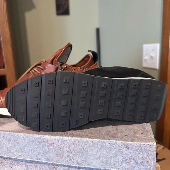 A.S 98 women's cognac Leather Shoes