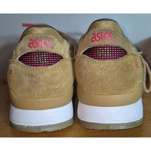 ASICS Gel Lyte 3 Honey Mustard H427 Athletic Shoes Men's 8.5 RARE HTF