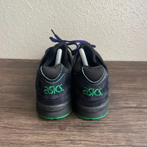 ASICS Gel Lyte 5 Black Green Athletic Casual Shoes Men’s Size 9.5‎ H7LTQ