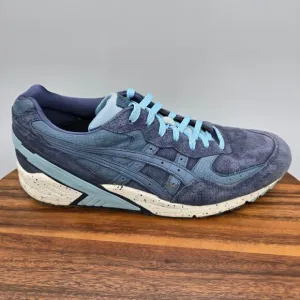 Asics Gel Sight Ronnie Fieg Shoes Men's 11 Blue Suede Leather Athletic Sneakers