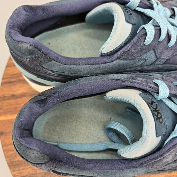 Asics Gel Sight Ronnie Fieg Shoes Men's 11 Blue Suede Leather Athletic Sneakers