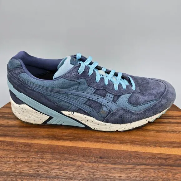 Asics Gel Sight Ronnie Fieg Shoes Men's 11 Blue Suede Leather Athletic Sneakers