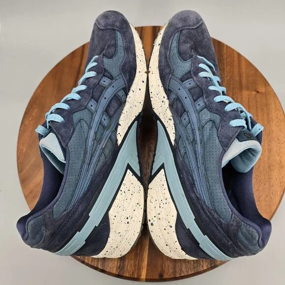Asics Gel Sight Ronnie Fieg Shoes Men's 11 Blue Suede Leather Athletic Sneakers