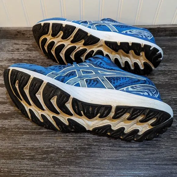 Asics Men's Cumulus 23 Running Shoes Blue/White Size  10.5