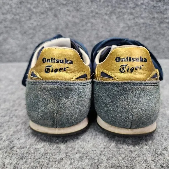 Asics Onitsuka Tiger Shoes Serrano Navy / Gold Men's Size 7