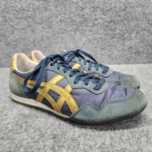 Asics Onitsuka Tiger Shoes Serrano Navy / Gold Men's Size 7