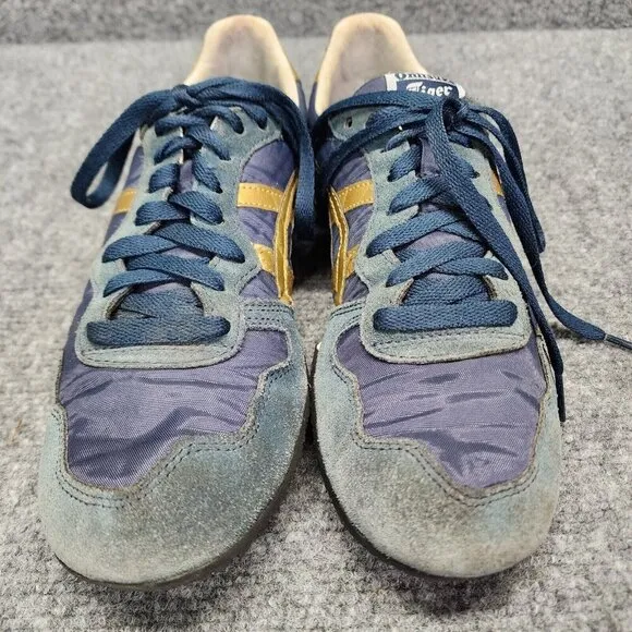 Asics Onitsuka Tiger Shoes Serrano Navy / Gold Men's Size 7