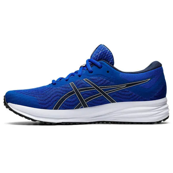 Asics Patriot 12 1011A823.400 Sneaker Men's 9 Blue Lace Up Running Shoes EEE3265