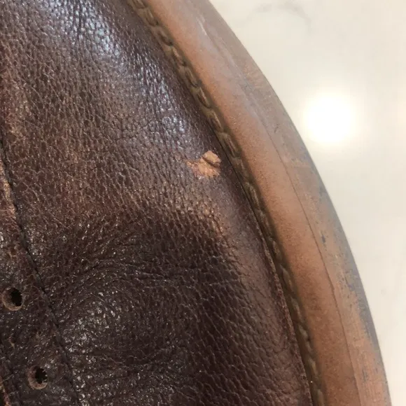 Aston Grey Collection Genuine Leather and Suede Oxford brown Men's Shoes size 12