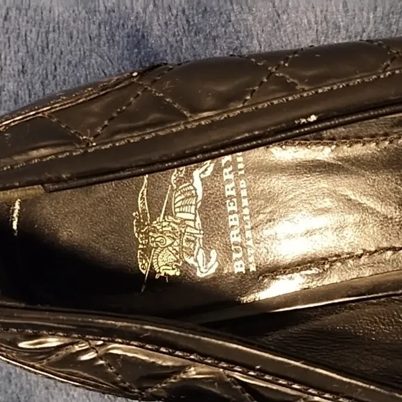 Authentic Burberry Quilted Flats
