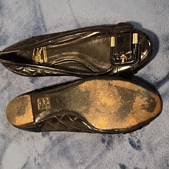 Authentic Burberry Quilted Flats