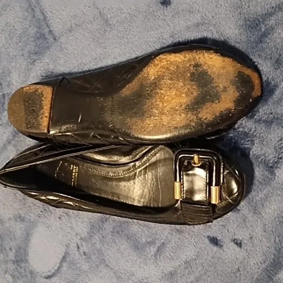 Authentic Burberry Quilted Flats