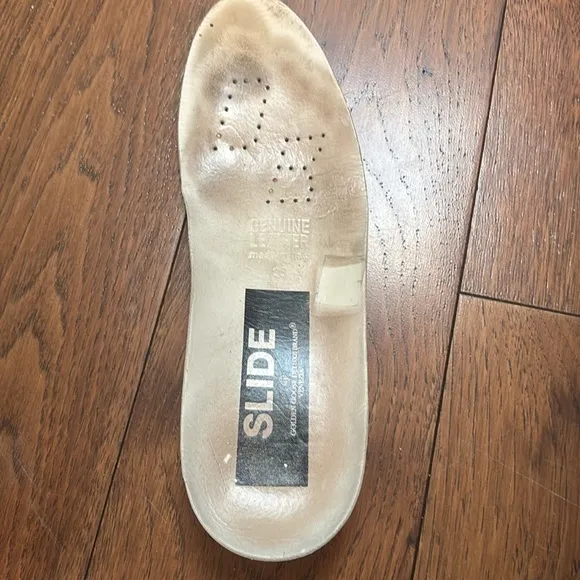 Authentic Golden Goose Gray High-Top Sneakers