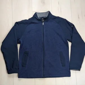 B. DRADDY Mens L Harry Jacket 1854 Invitational Full Zip Golf Stretch $260 MSRP