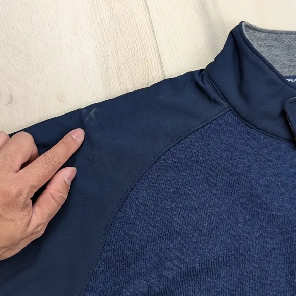 B. DRADDY Mens L Harry Jacket 1854 Invitational Full Zip Golf Stretch $260 MSRP