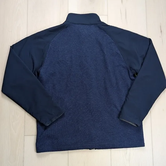 B. DRADDY Mens L Harry Jacket 1854 Invitational Full Zip Golf Stretch $260 MSRP