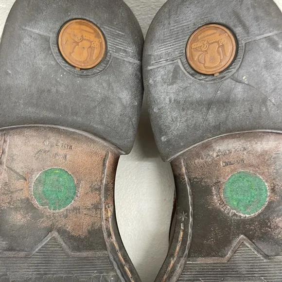 Bacco bucci shoes Sz 10 leather brown