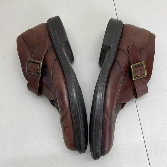 Bacco bucci shoes Sz 10 leather brown