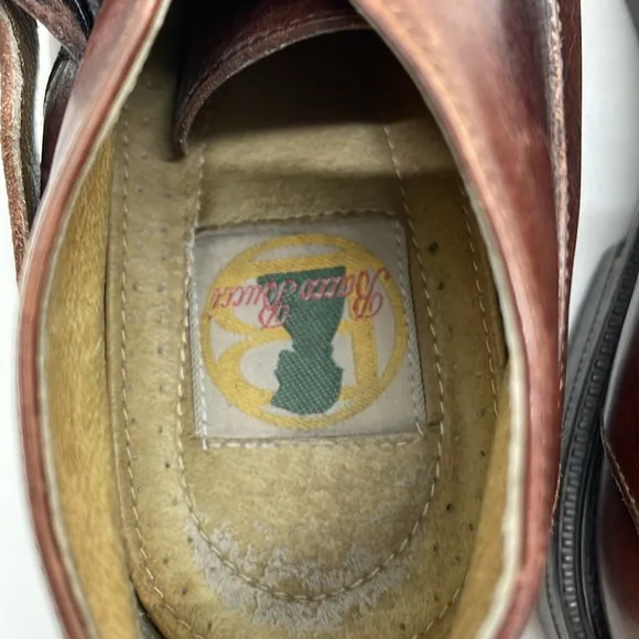 Bacco bucci shoes Sz 10 leather brown
