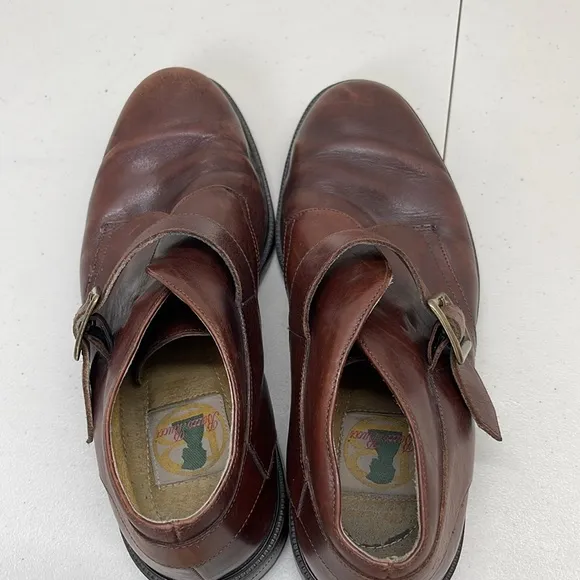 Bacco bucci shoes Sz 10 leather brown