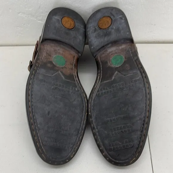 Bacco bucci shoes Sz 10 leather brown