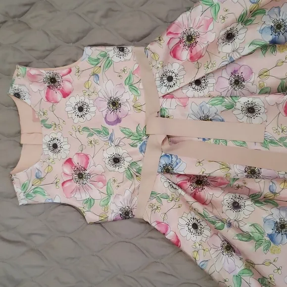 BCBG GIRLSGirls' Floral Print Shantung Dress - Big Kid