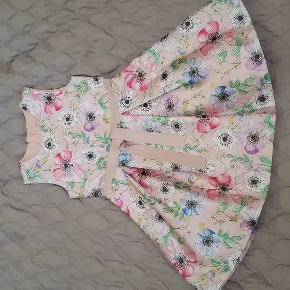 BCBG GIRLSGirls' Floral Print Shantung Dress - Big Kid