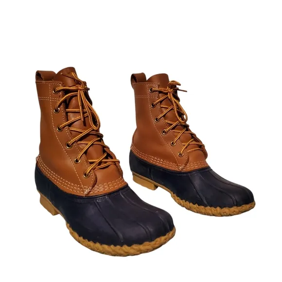 Bean Boots By L.L. Bean Duck Ankle Boots Women's Size 7M
