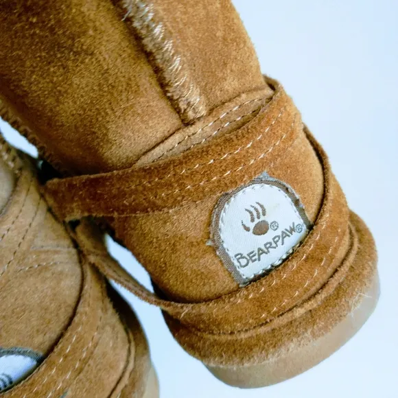 Bearpaw Suede Kid's Adele Snow Boots