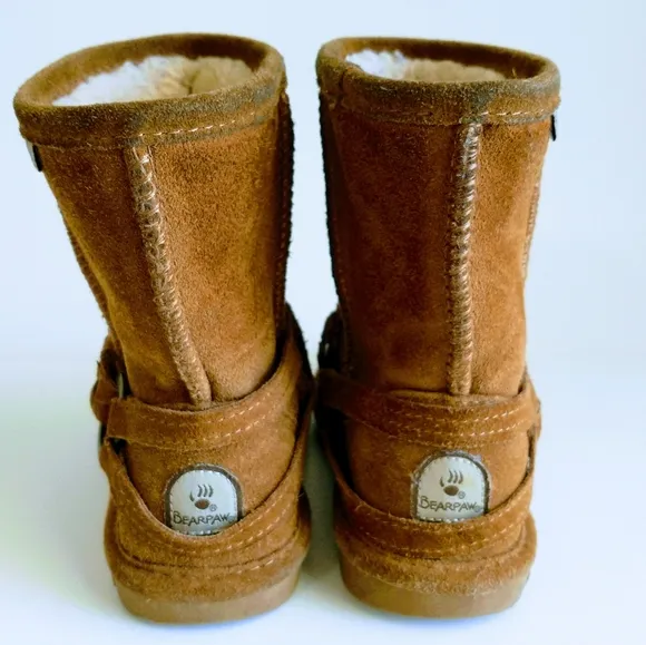 Bearpaw Suede Kid's Adele Snow Boots