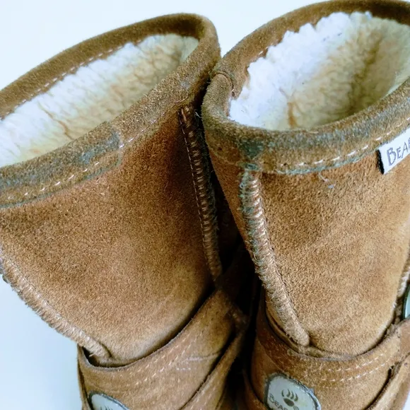 Bearpaw Suede Kid's Adele Snow Boots