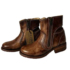 Bed Stu Eiffel Teak Driftwood Boots Ankle booties size 6.5