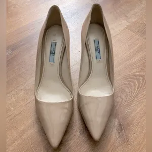 Beige/nude PRADA heels