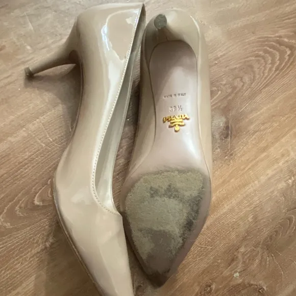Beige/nude PRADA heels