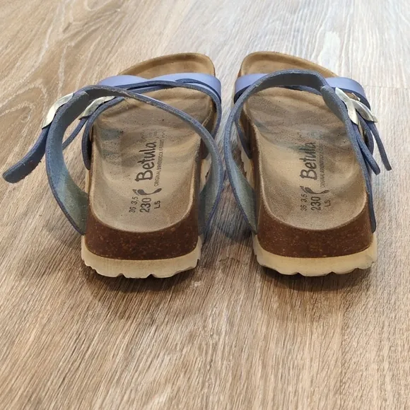 🩵💙Betula Original Birkenstock Women's Blue Sandals size 36💙🩵