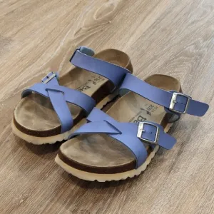 🩵💙Betula Original Birkenstock Women's Blue Sandals size 36💙🩵
