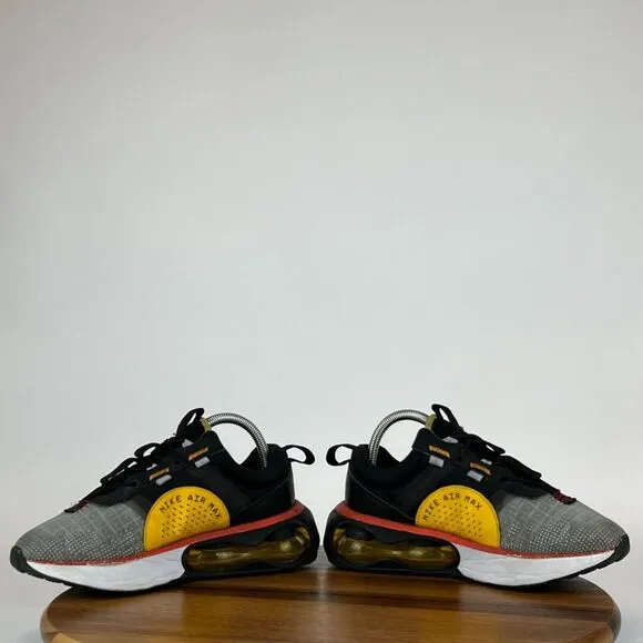 Big Kids Nike Air Max 2021 Black White Mystic Red Shoes Sneakers Size 6.5‎ Y GUC
