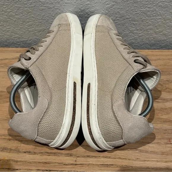 Birkenstock Bend Low tan Suede Sneaker Shoes Women Size US 7.5-8 EU 38