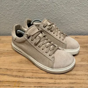 Birkenstock Bend Low tan Suede Sneaker Shoes Women Size US 7.5-8 EU 38