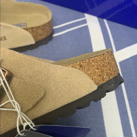 Birkenstock Boston 😘Cream Narrow 😘Mules Contoured Footbed Slip-On